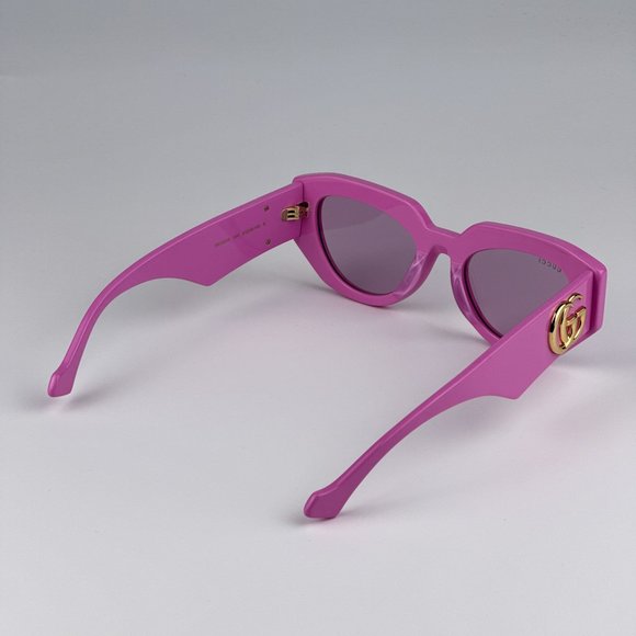 Gucci GG1421S 004 Sunglasses Pink Magenta Cat Eye Women GG 1421S main image 11